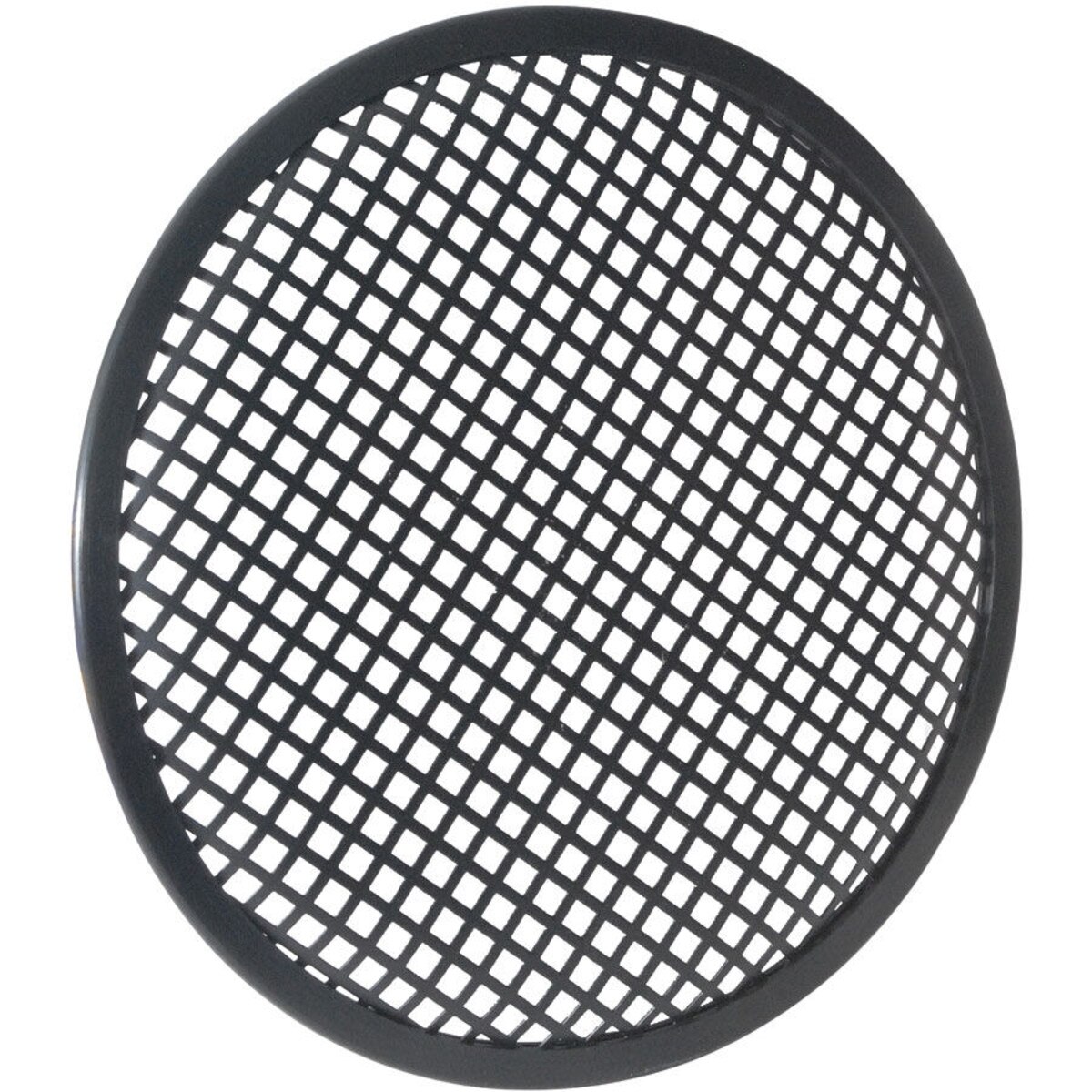 Parts Express Heavy Duty 18" Waffle Style Black Steel Speaker Grill